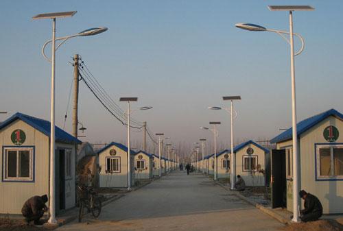 太阳能LED路灯照明给市场带来的新曙光