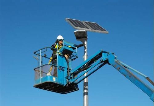 太阳能LED路灯装置接线办法